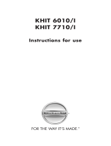 KitchenAid KHIT 7710/I User guide