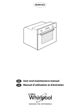 Whirlpool AKZM 833 IXL Owner's manual