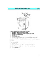 Whirlpool WA 4540 User guide