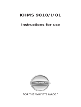KitchenAid KHMS 9010/I/01 User guide