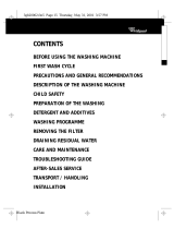 Whirlpool AWG 858 User guide