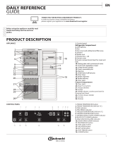 Bauknecht KGDB 20P A3+ PLATIN Daily Reference Guide