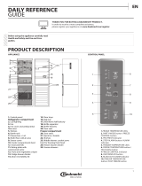 Bauknecht KGNF20P A3+ PLATIN Daily Reference Guide