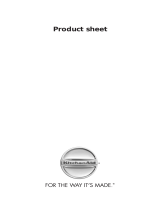 KitchenAid KMCE 3610 IX User guide