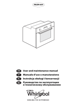 Whirlpool AKZM 654/IX User guide