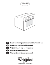 Whirlpool AKZM 7820/WH User guide