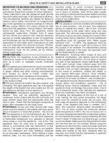 Whirlpool WSFO 3O23 PF X Safety guide