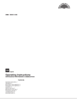 Indesit XH8 series Operating Instructions Manual