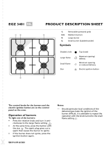 Whirlpool EGZ 3401-1 IN User guide