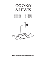 COOKE&LEWIS CLHD 29 IX User guide