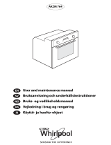 Whirlpool AKZM 764/NB User guide