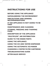 Whirlpool 20SI-L4 A+ PG Owner's manual