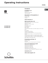 Scholtes SV70DPTAB User guide