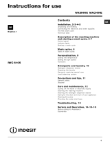 Indesit IWC 6105 (UK) User guide