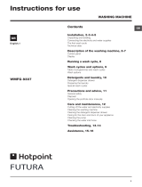 Hotpoint WMFG8337 User manual