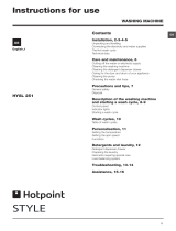 Hotpoint HY8L 251P UK User guide