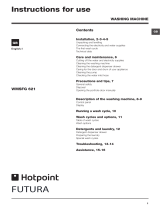 Hotpoint WMSFG 621 User manual