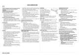 Whirlpool ESZH 5862 IN User guide