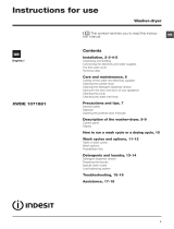 Indesit XWDE 1071681X W UK User guide