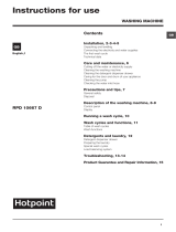 Hotpoint RPD 10667 DD UK User guide