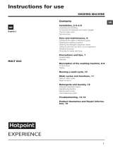 Hotpoint HULT 843P UK.M User guide
