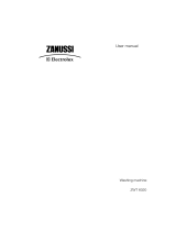 Zanussi ZWT6020 User manual