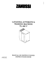 Zanussi TL893V User manual