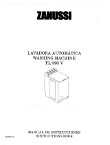Zanussi TL893V User manual