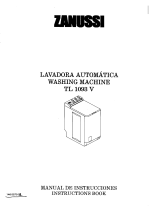 Zanussi TL1093V User manual