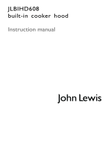 John Lewis JLBIHD608 User manual