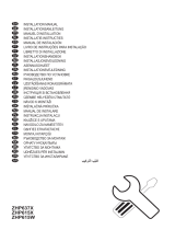 Zanussi ZHP637X Installation guide