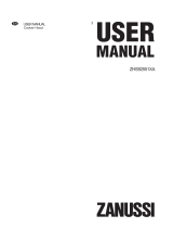 Zanussi ZHS92551XA User manual