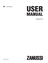 Zanussi ZHI60151G User manual
