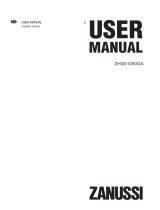 Zanussi ZHG51250GA User manual