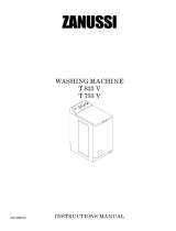 Zanussi T 833 V User manual