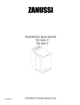 Zanussi TS 853 V User manual