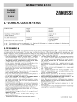 Zanussi T845V User manual