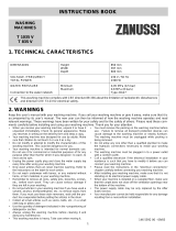 Zanussi T835V User manual