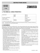 Zanussi T535 User manual