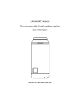 Aeg-Electrolux LAV40850 User manual