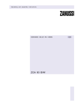 Zanussi ZCA93B               User manual
