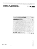 Zanussi ZK621LN User manual