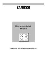 Zanussi ZKF641HB User manual