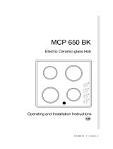Moffat MCP650BK User manual