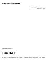 Tricity Bendix TBC650F User manual