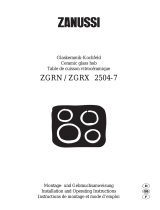 Zanussi ZGRX2504-7 409 User manual