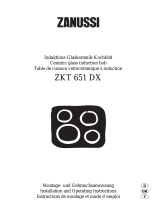 Zanussi ZKT651DX 27F User manual