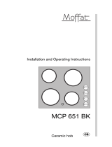 Moffat MCP651BK 59P User manual