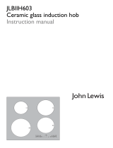 John Lewis JLBIIH603 User manual