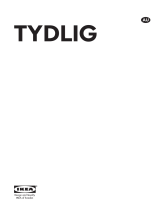 IKEA TYDLIG User manual